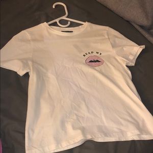 topshop white t shirt